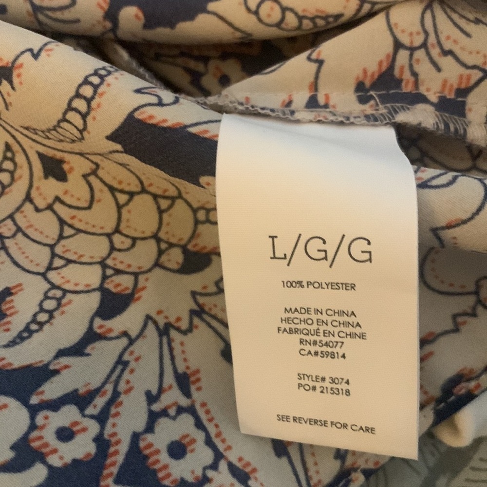 Cabi Stevie Flutter Tunic Top Style 3074. Euc, La… - image 6